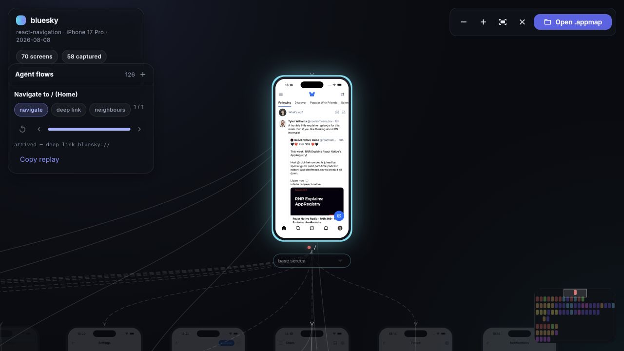 flutter-map screenshot 1