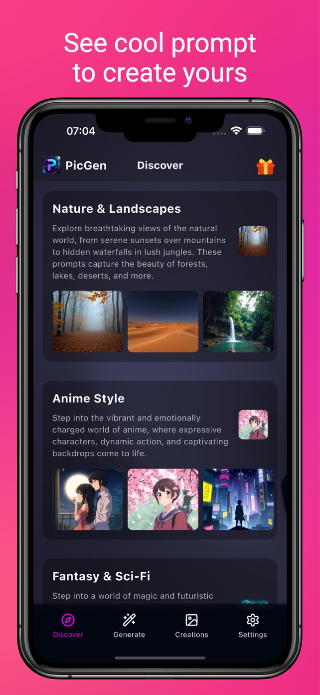 Pic Gen — AI Art Generator screenshot 3